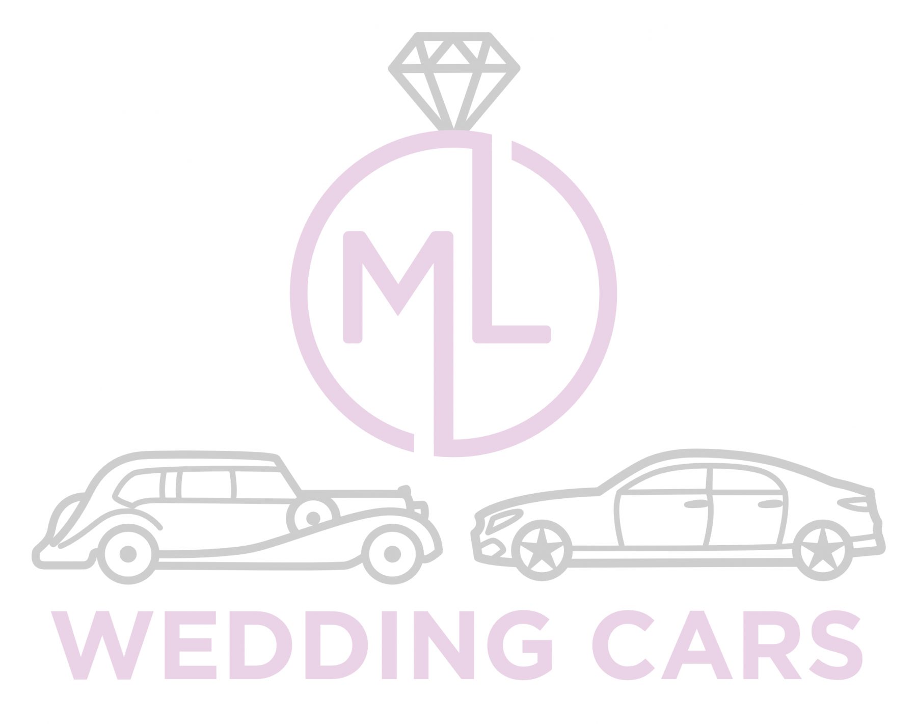 M L Wedding Cars Footer Logo